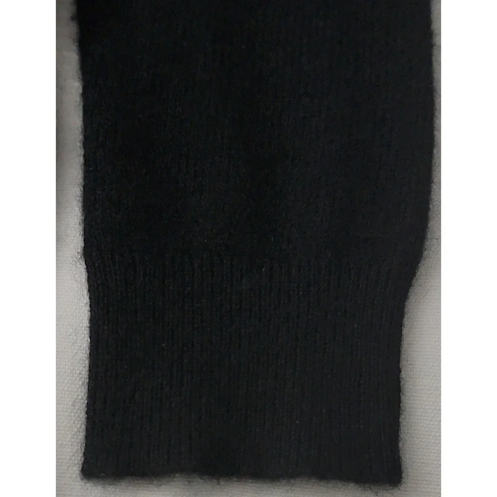 Charter‎ Club Luxury Black 100pre Cashmere V Neck Sweater XS softness authentic